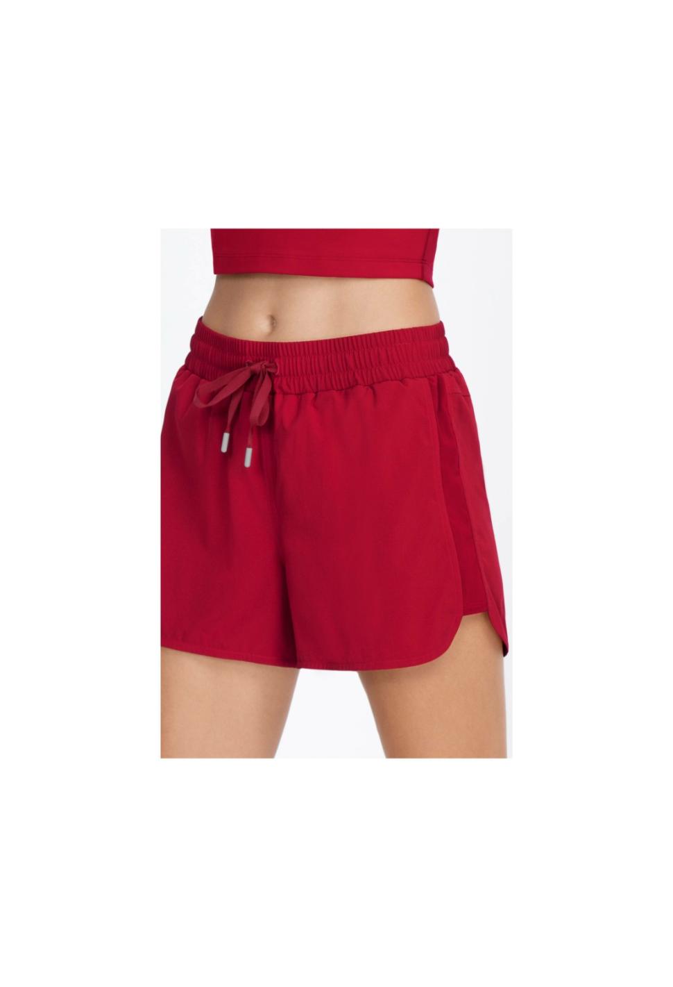 Women Bottoms | Johnny Was Elements Waist Shorts Rio Red
