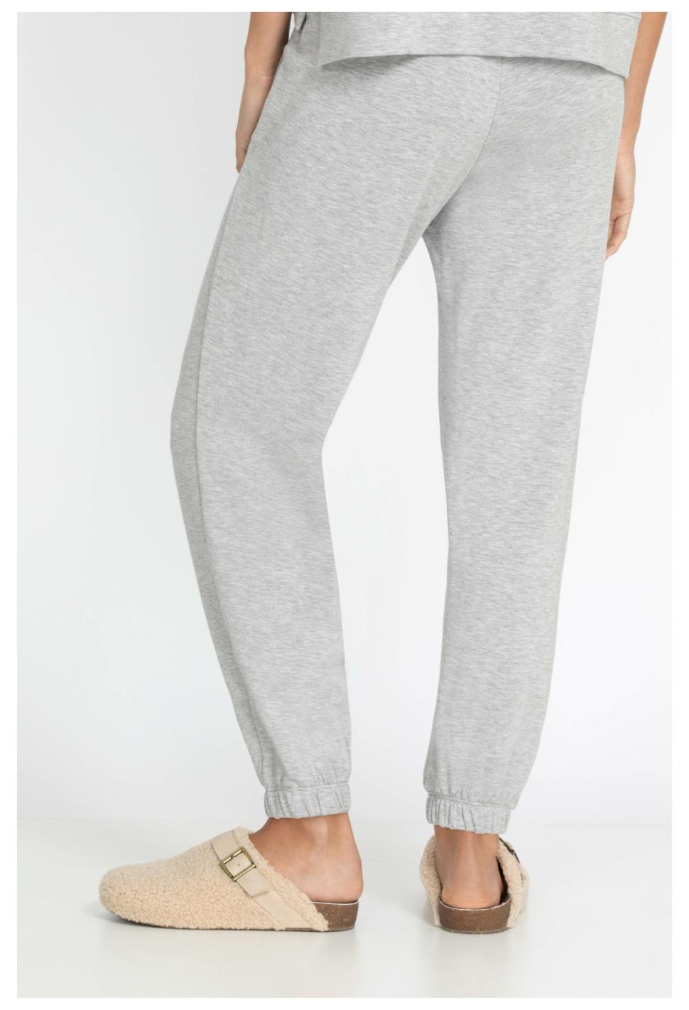 Women Bottoms | Johnny Was Forward Side Seam Jogger Heather Grey