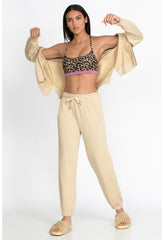 Women Bottoms | Johnny Was Forward Side Seam Jogger Irish Cream