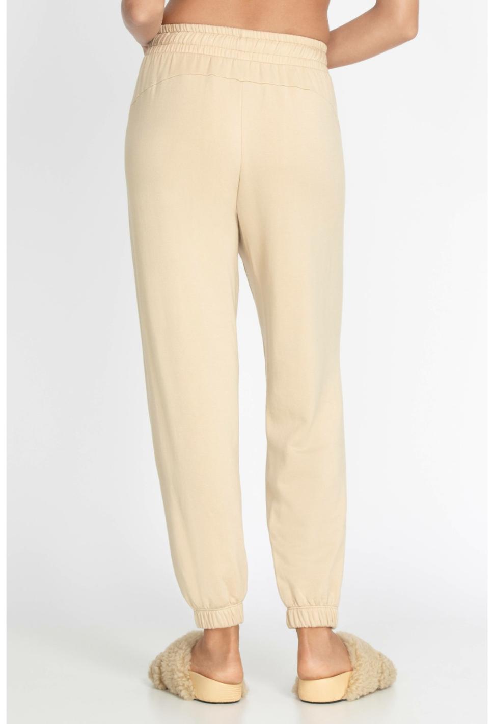 Women Bottoms | Johnny Was Forward Side Seam Jogger Irish Cream