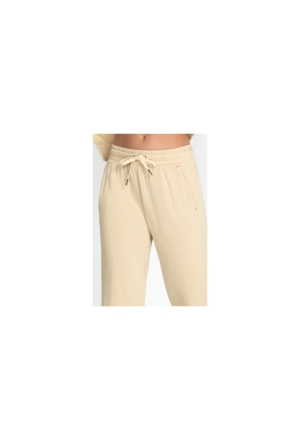 Women Bottoms | Johnny Was Forward Side Seam Jogger Irish Cream