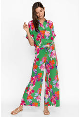 Women Bottoms | Johnny Was Nadine Silk Pant Nadine