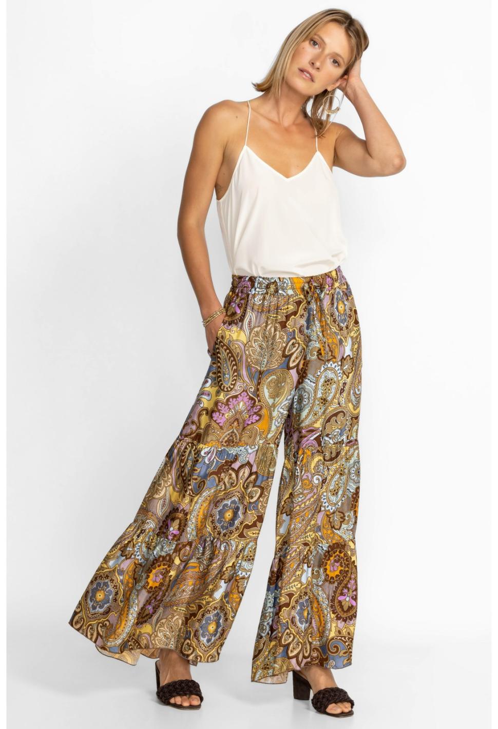 Women Bottoms | Johnny Was Sandalwood Viola Pant Multi
