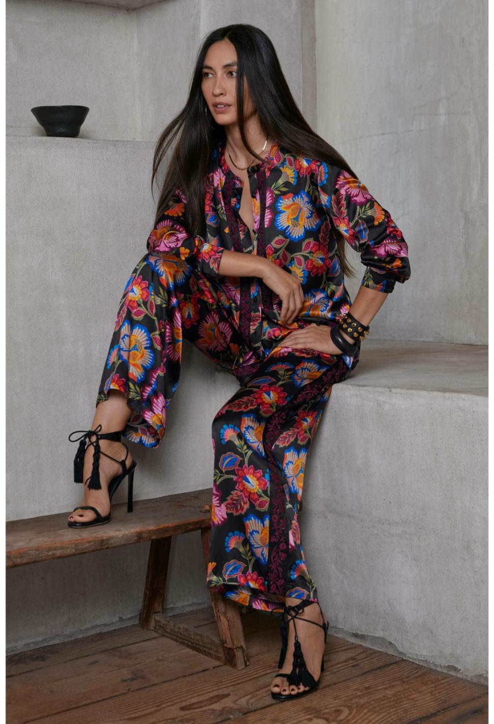 Women Bottoms | Johnny Was Sidonia Lounge Pant Sidonia