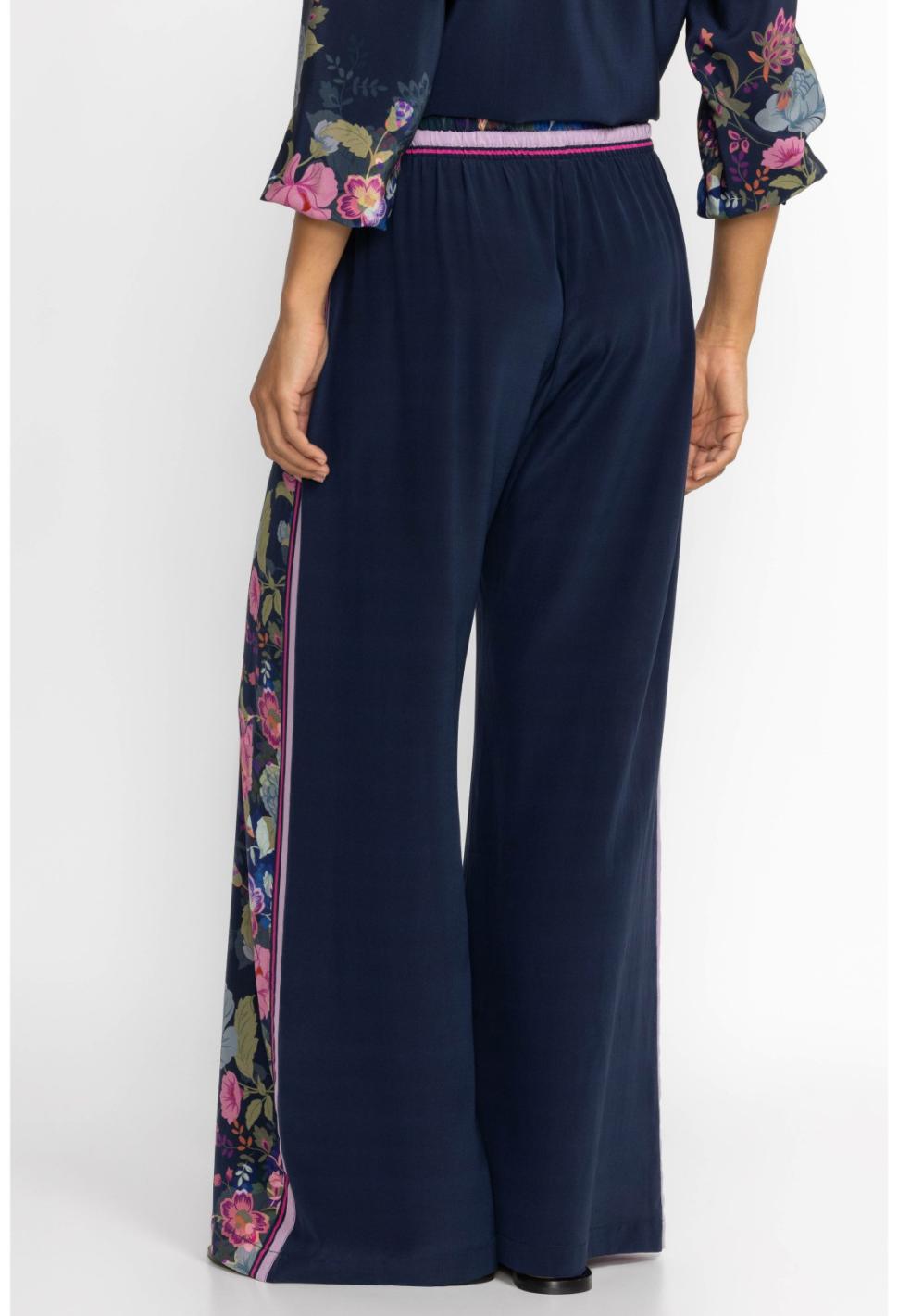 Women Bottoms | Johnny Was Valeria Silk Easy Pant Valeria