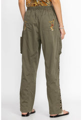 Women Bottoms | Johnny Was Whitney Pant Martini Olive