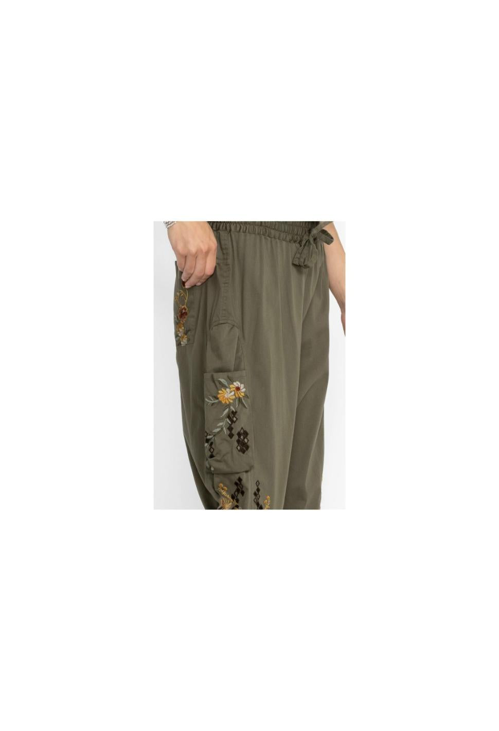 Women Bottoms | Johnny Was Whitney Pant Martini Olive