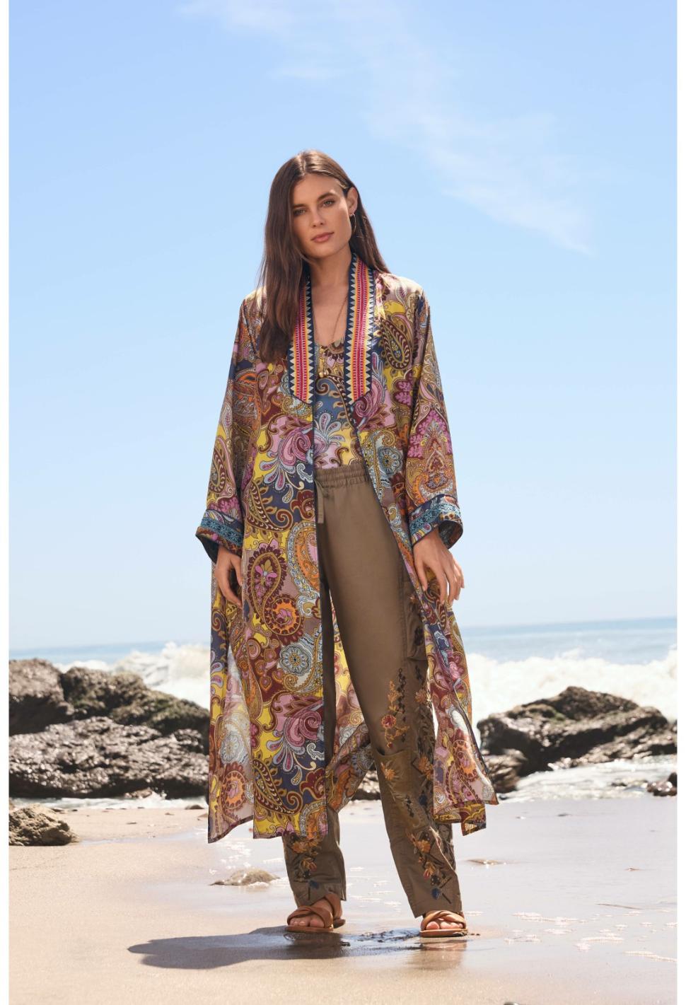 Women Bottoms | Johnny Was Whitney Pant Martini Olive