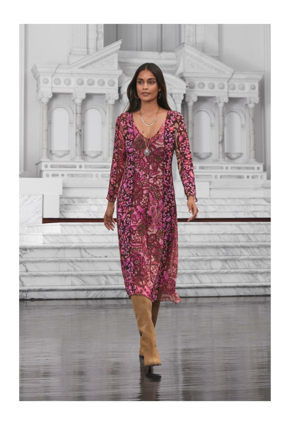 Women Dresses | Johnny Was Agatha Mesh Midi Dress Multi