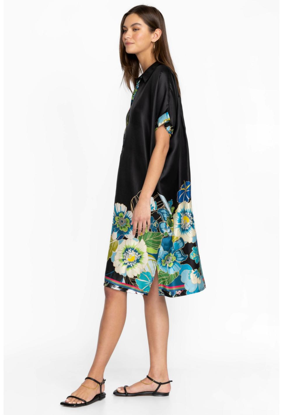 Women Dresses | Johnny Was Araia Twill Short Dress Multi