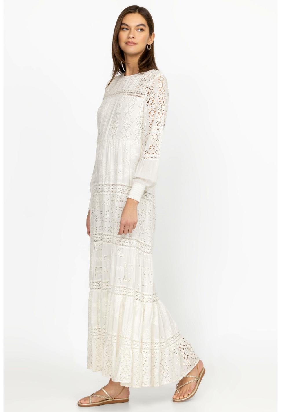 Women Dresses | Johnny Was Billie Maxi Dress White