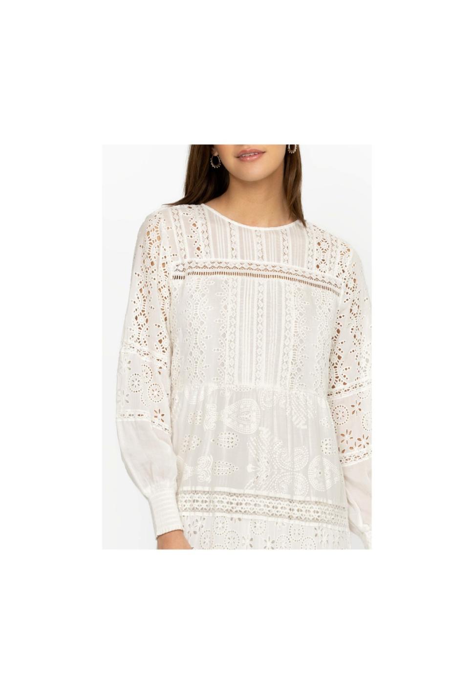 Women Dresses | Johnny Was Billie Maxi Dress White