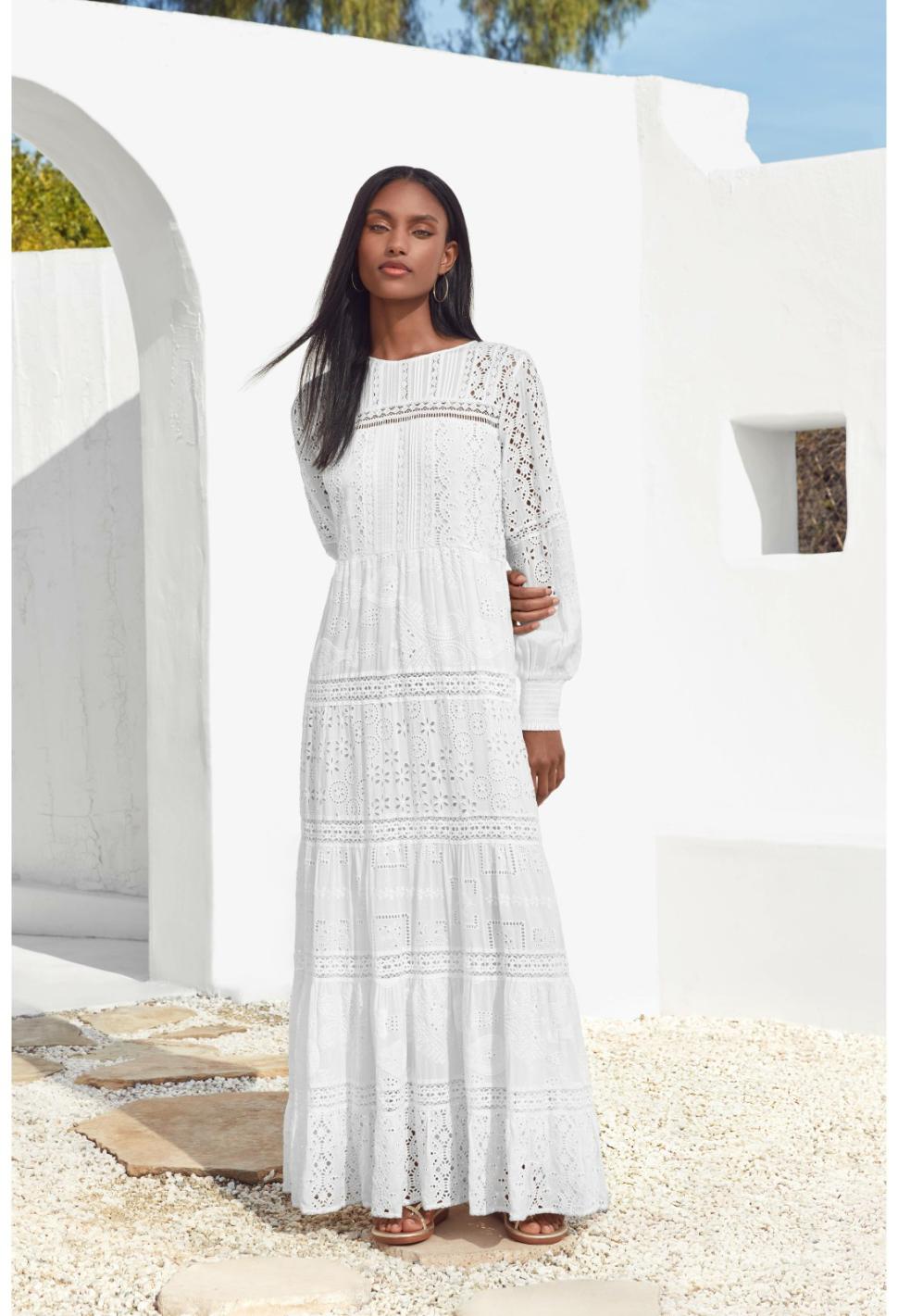 Women Dresses | Johnny Was Billie Maxi Dress White