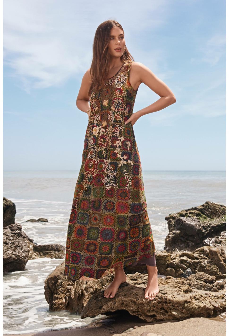 Women Dresses | Johnny Was Bitola Mesh Dress Multi