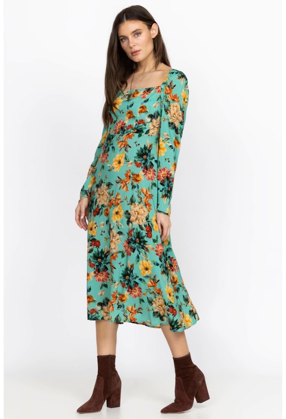 Women Dresses | Johnny Was Bonita Midi Dress Brisas