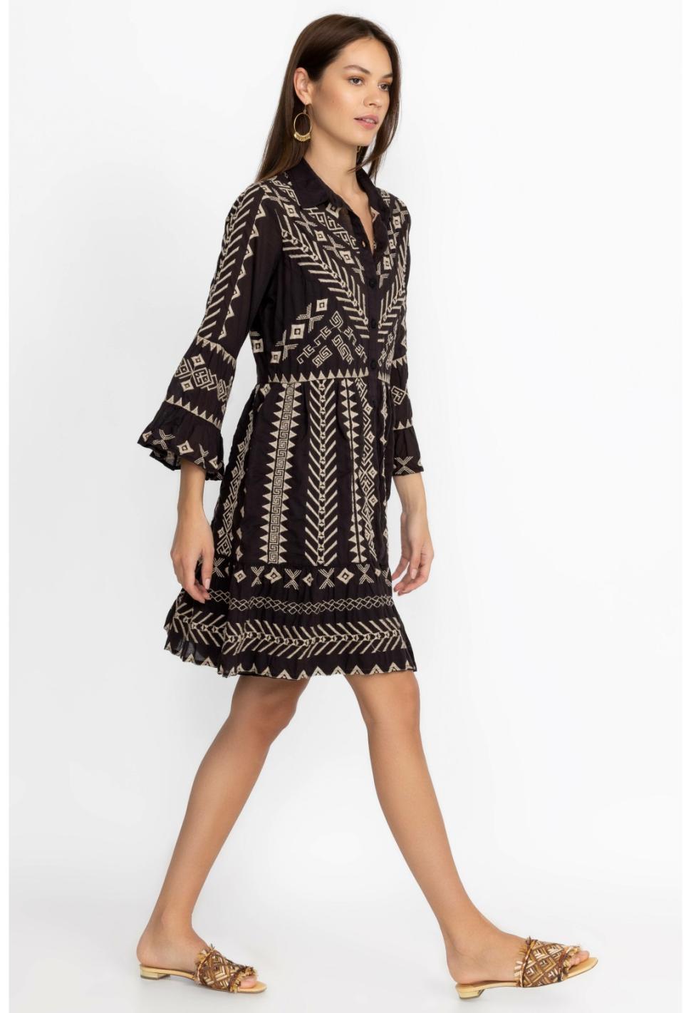 Women Dresses | Johnny Was Charis Easy Tiered Dress Black