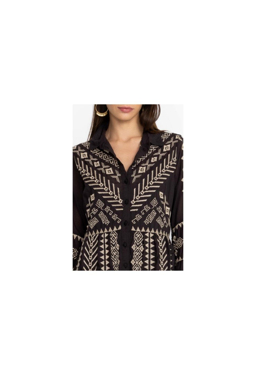 Women Dresses | Johnny Was Charis Easy Tiered Dress Black