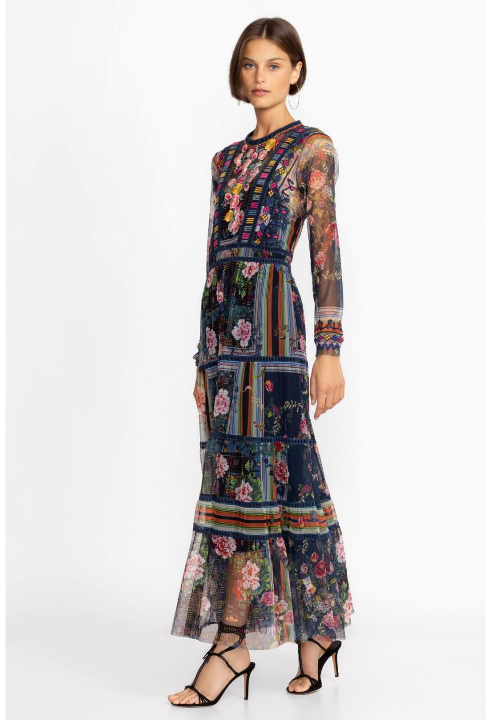 Women Dresses | Johnny Was Dayana Mesh Dress Multi