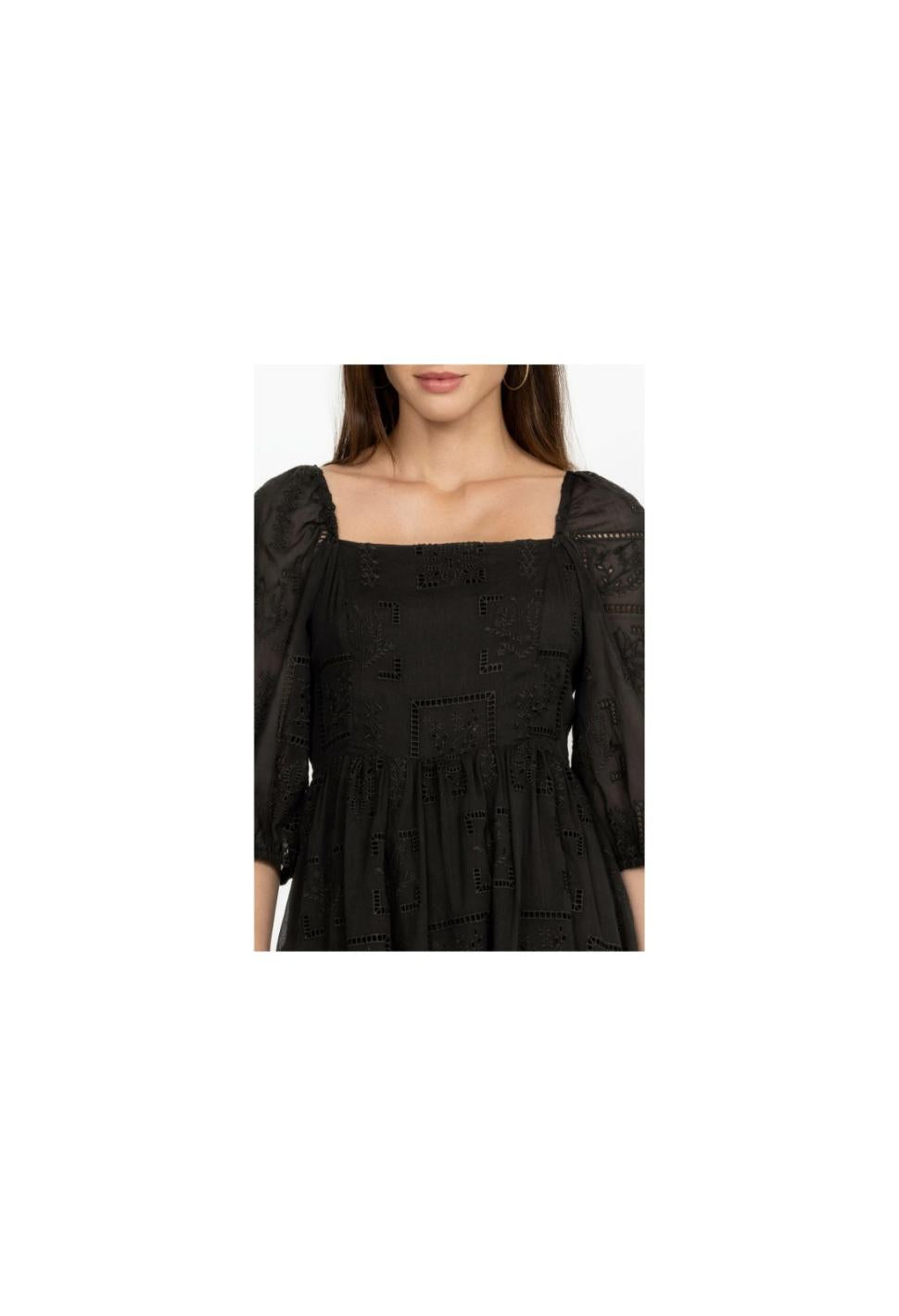 Women Dresses | Johnny Was Ella Mini Dress Black