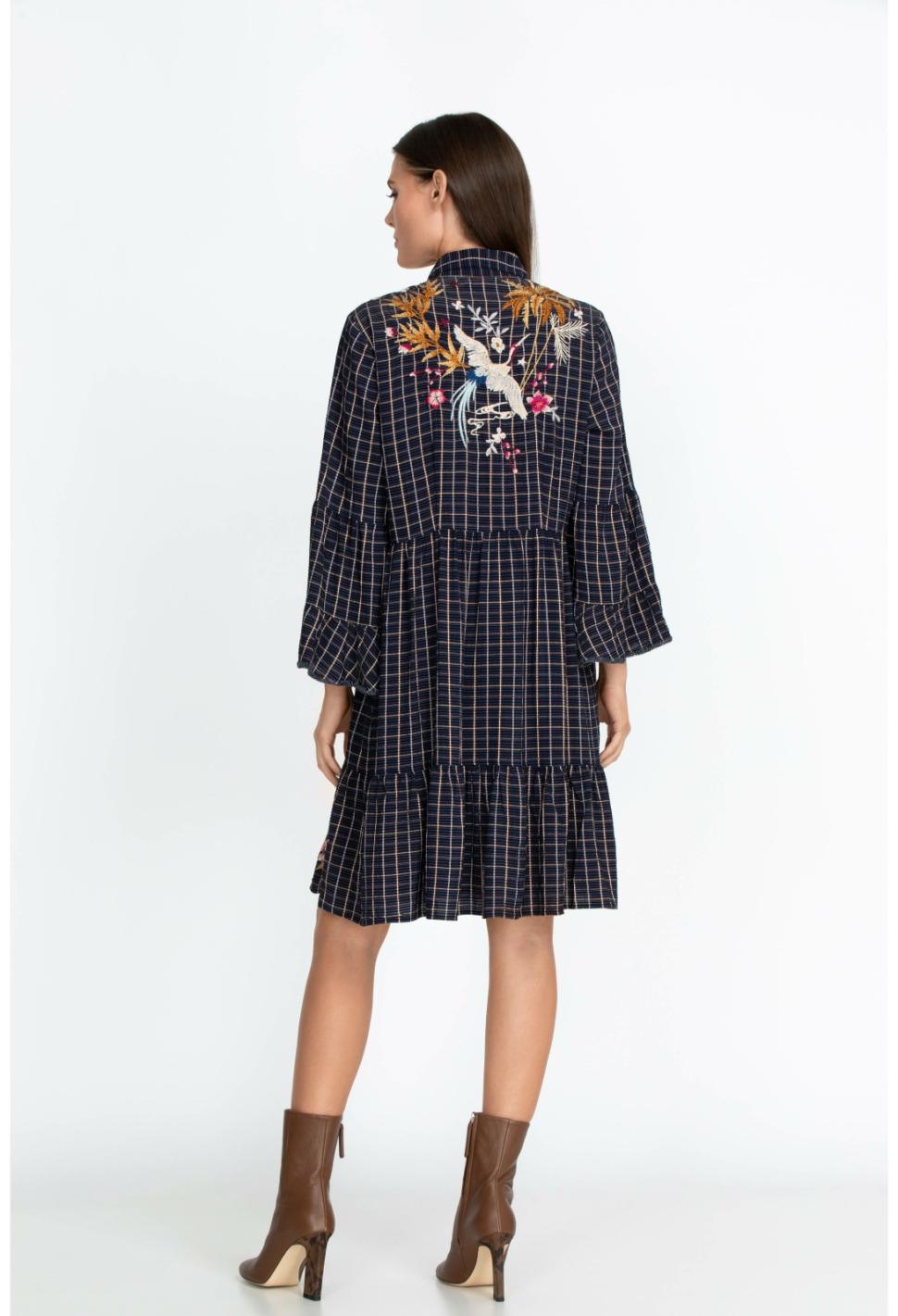 Women Dresses | Johnny Was Emiko Easy Tiered Dress Plaid