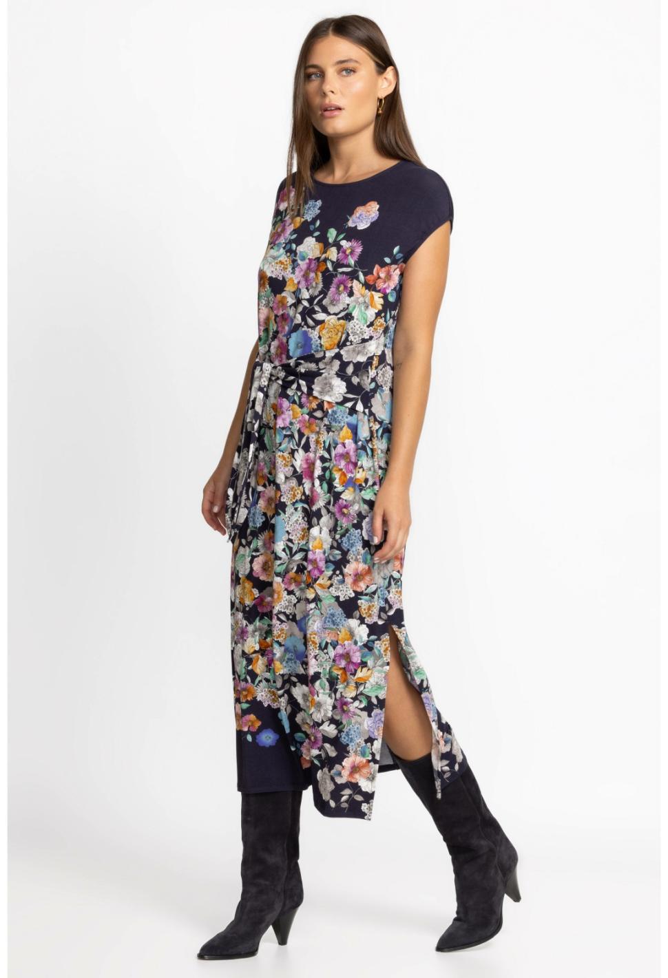 Women Dresses | Johnny Was Fall Dance Tie Front Knit Dress Falldance