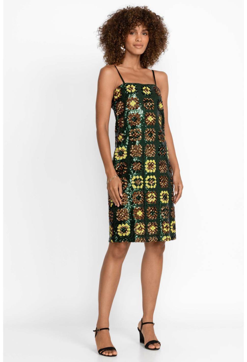 Women Dresses | Johnny Was Gemini Sequin Mini Dress Multi