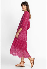 Women Dresses | Johnny Was Gracie Hopscotch Dress Rumba Red