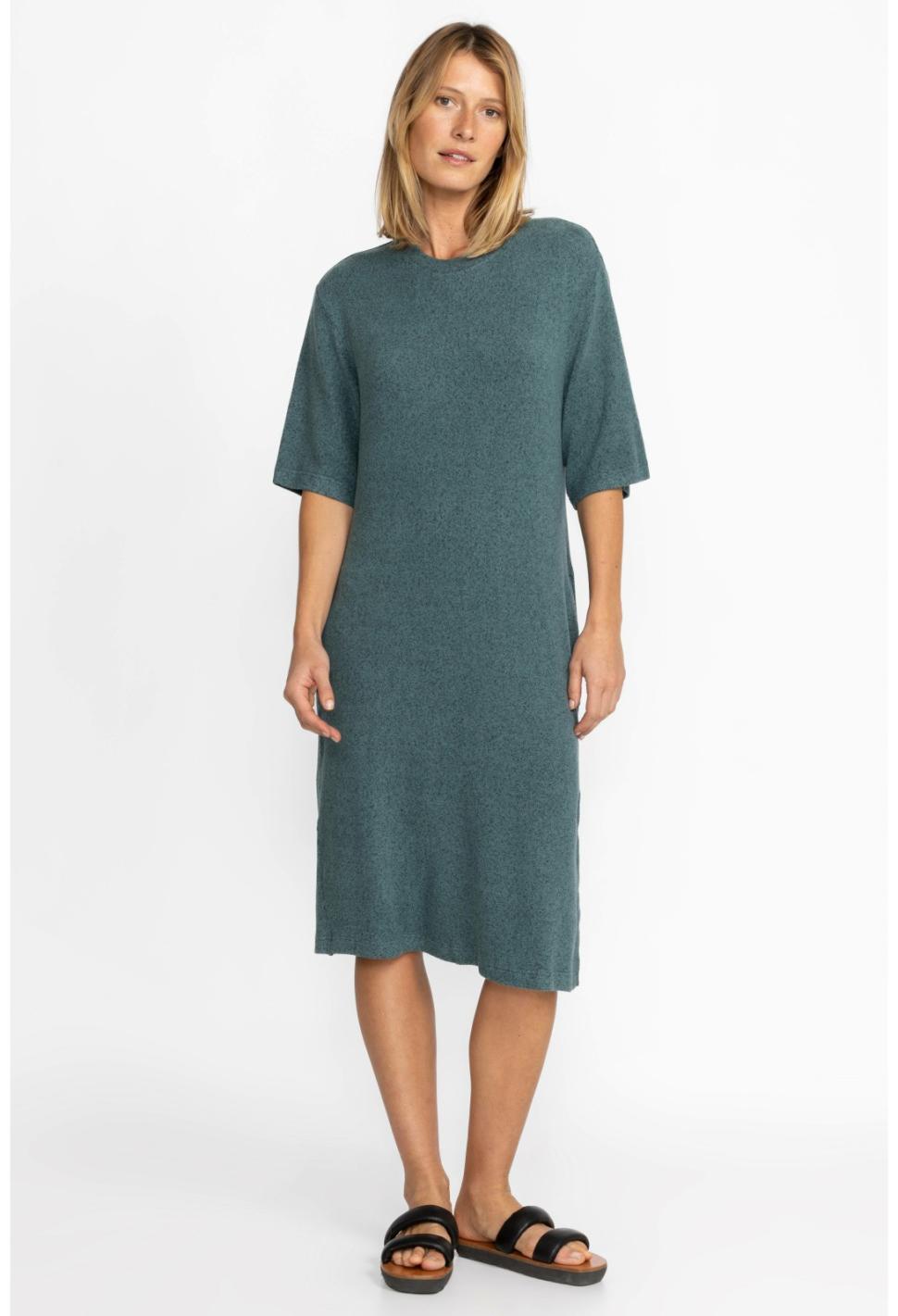 Women Dresses | Johnny Was Hachi Side Slit Dress North Atlantic