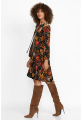 Women Dresses | Johnny Was Jasmoon Flore Velvet Field Tiered Dress Jasmoon Flore