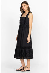 Women Dresses | Johnny Was Jesminda Midi Dress Black