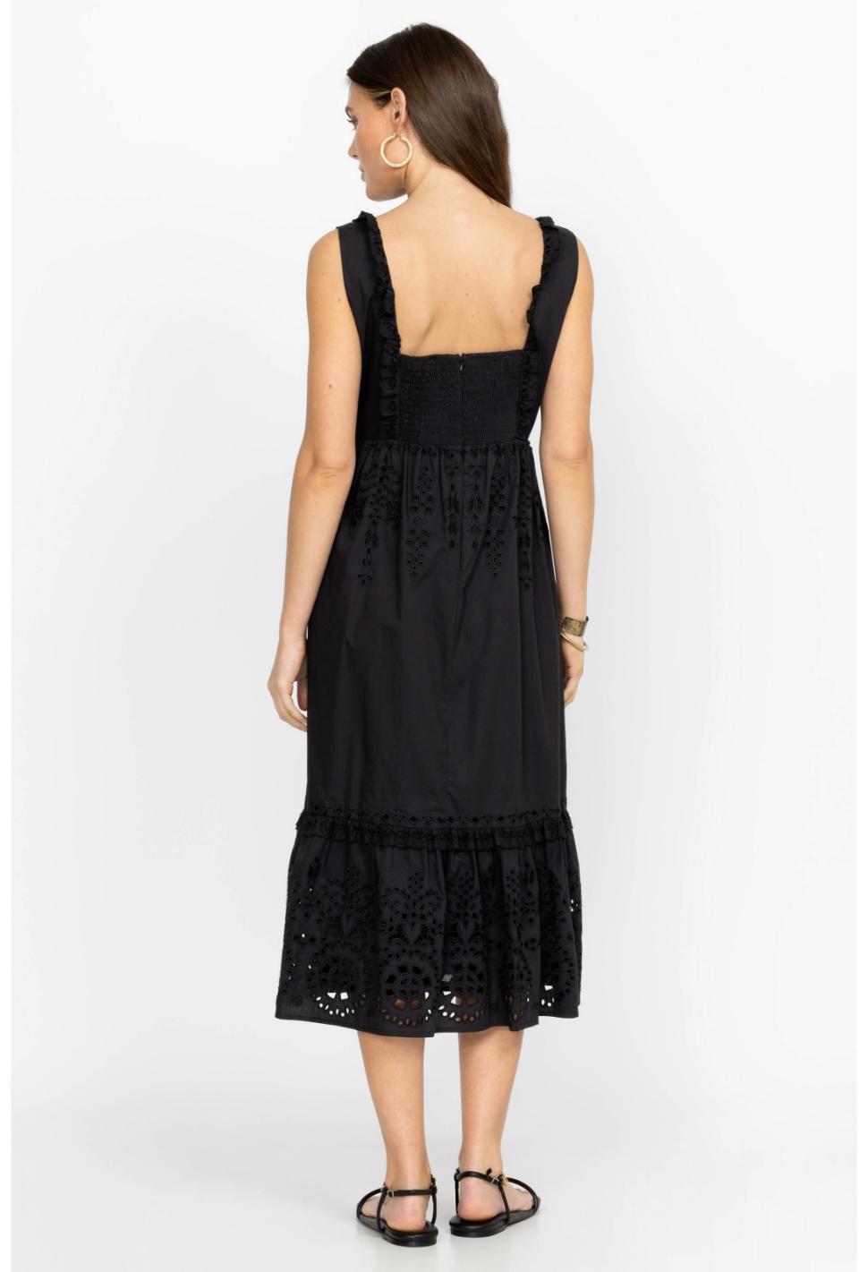 Women Dresses | Johnny Was Jesminda Midi Dress Black