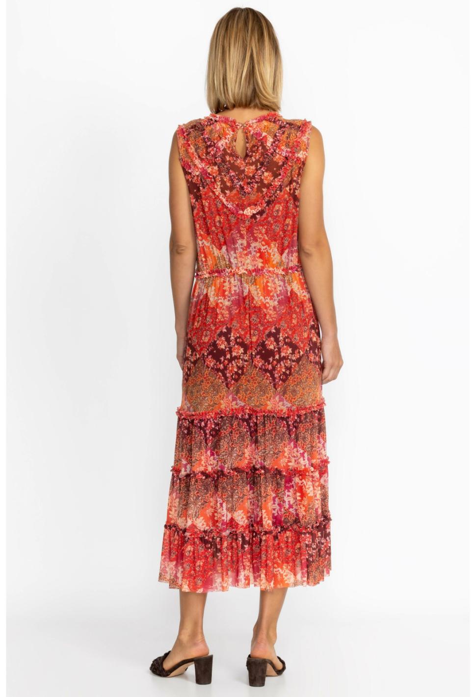 Women Dresses | Johnny Was Josephina Mesh Midi Dress Josephina