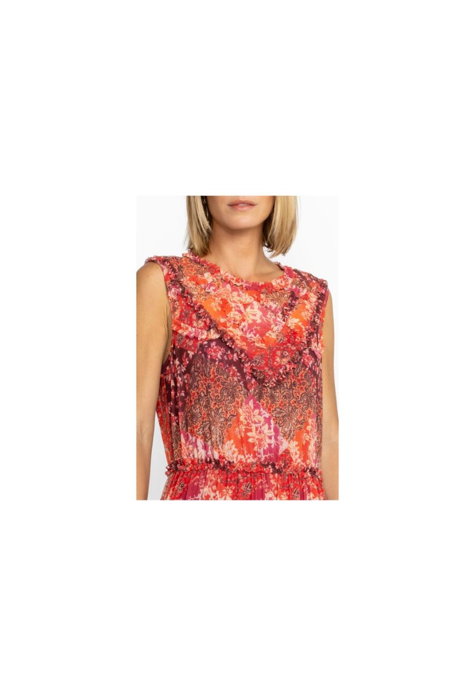 Women Dresses | Johnny Was Josephina Mesh Midi Dress Josephina