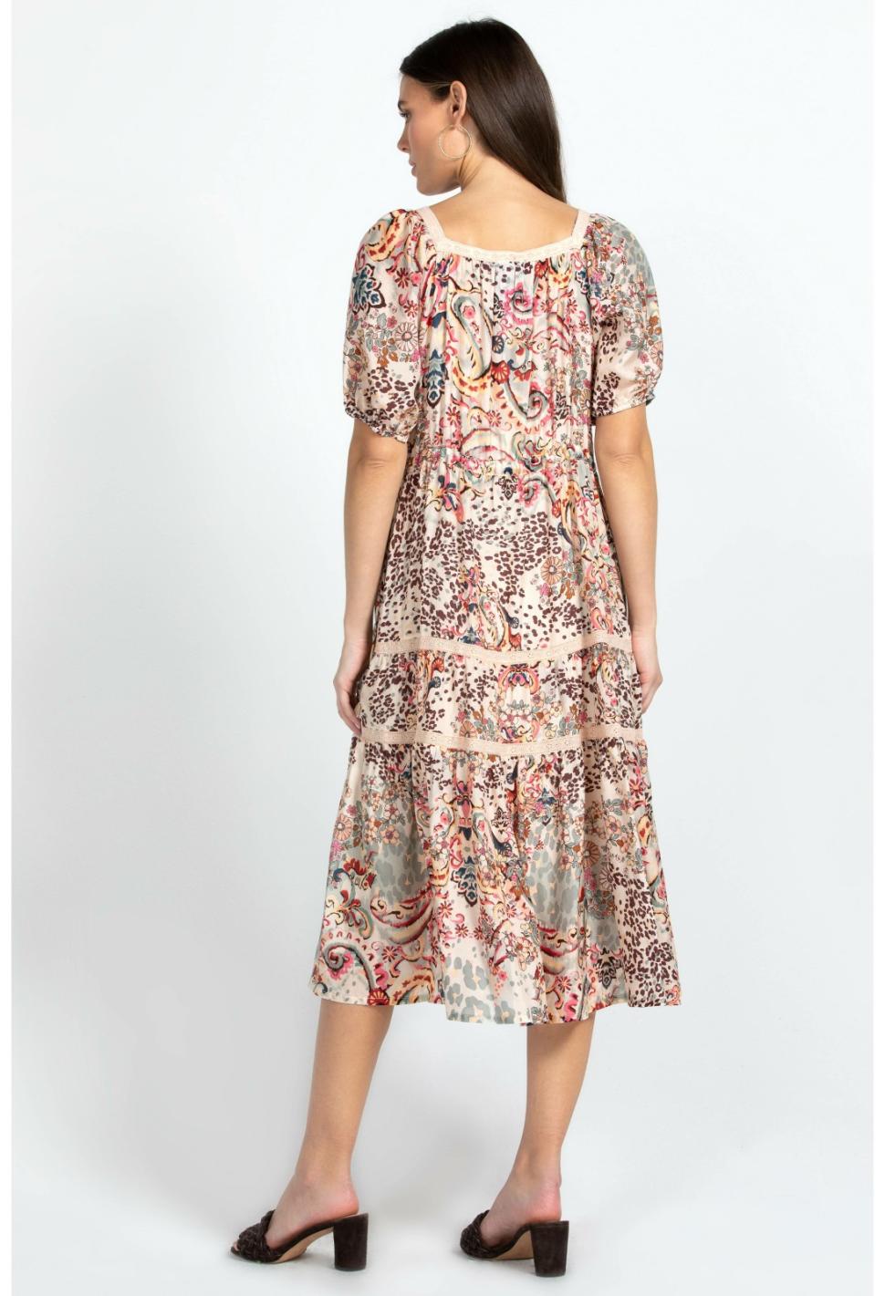 Women Dresses | Johnny Was Jungle Paisley Zenovia Dress Jungle Paisley