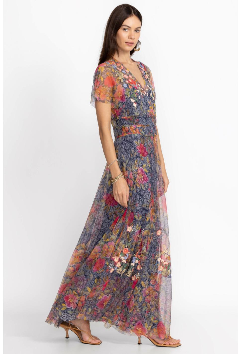 Women Dresses | Johnny Was Locust Mesh Dress Locust