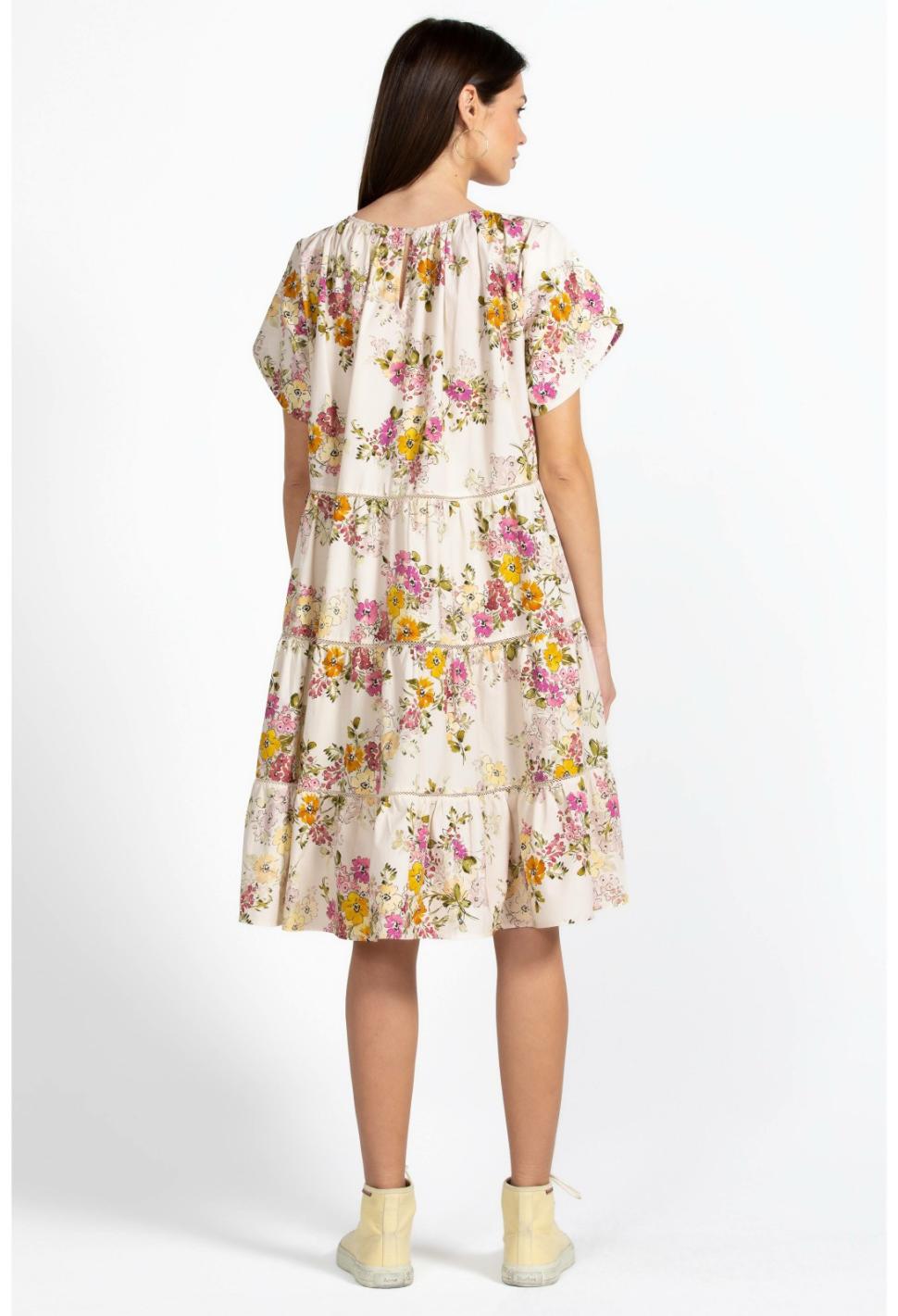 Women Dresses | Johnny Was Magnolia Tiered Mini Dress Multi