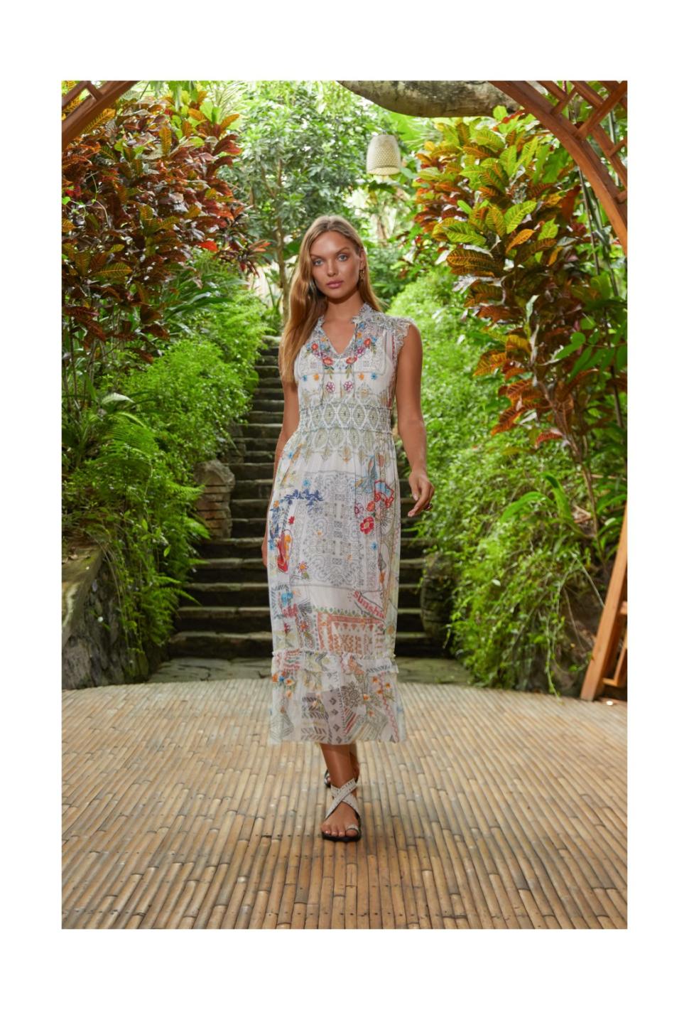 Women Dresses | Johnny Was Merida Mesh Dress Multi