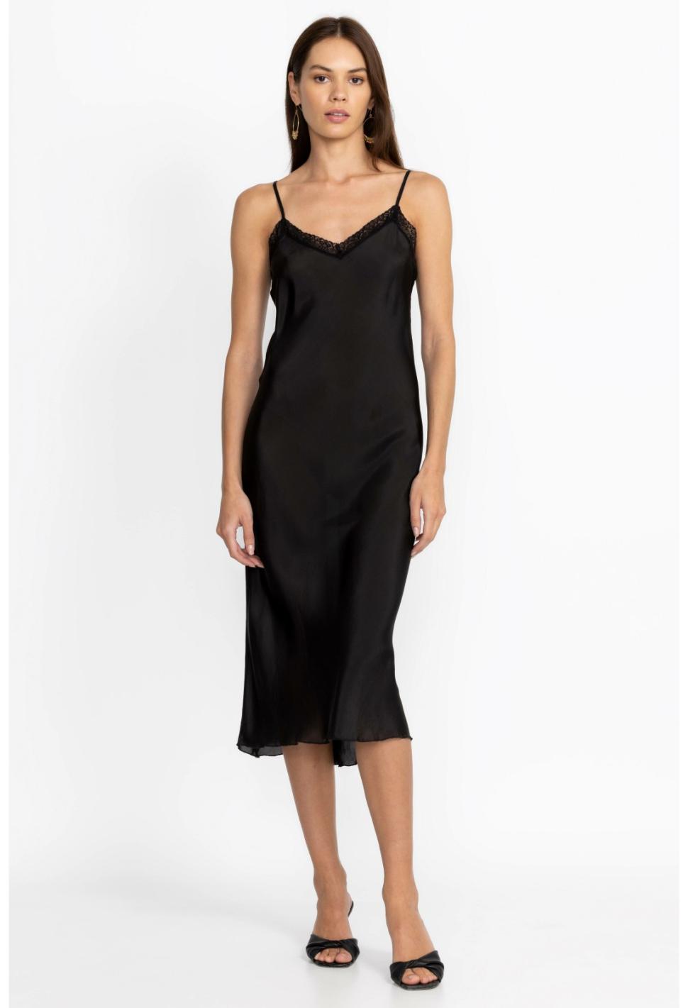Women Dresses | Johnny Was Midi Length Slip Black