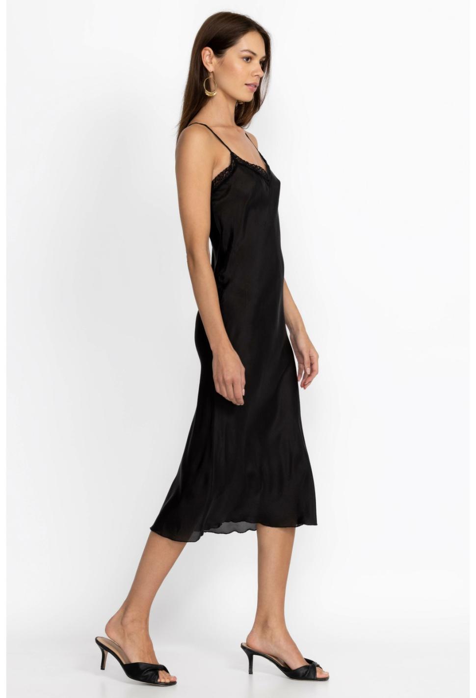 Women Dresses | Johnny Was Midi Length Slip Black
