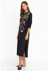 Women Dresses | Johnny Was Osaka Dolman Sleeve Knit Dress Black