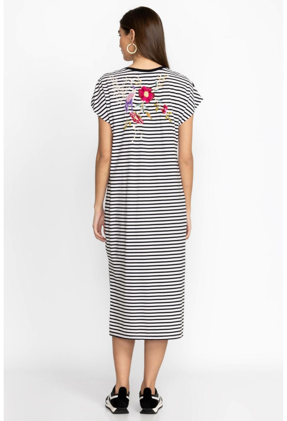 Women Dresses | Johnny Was Osaka Relaxed Knit Dress Stripe