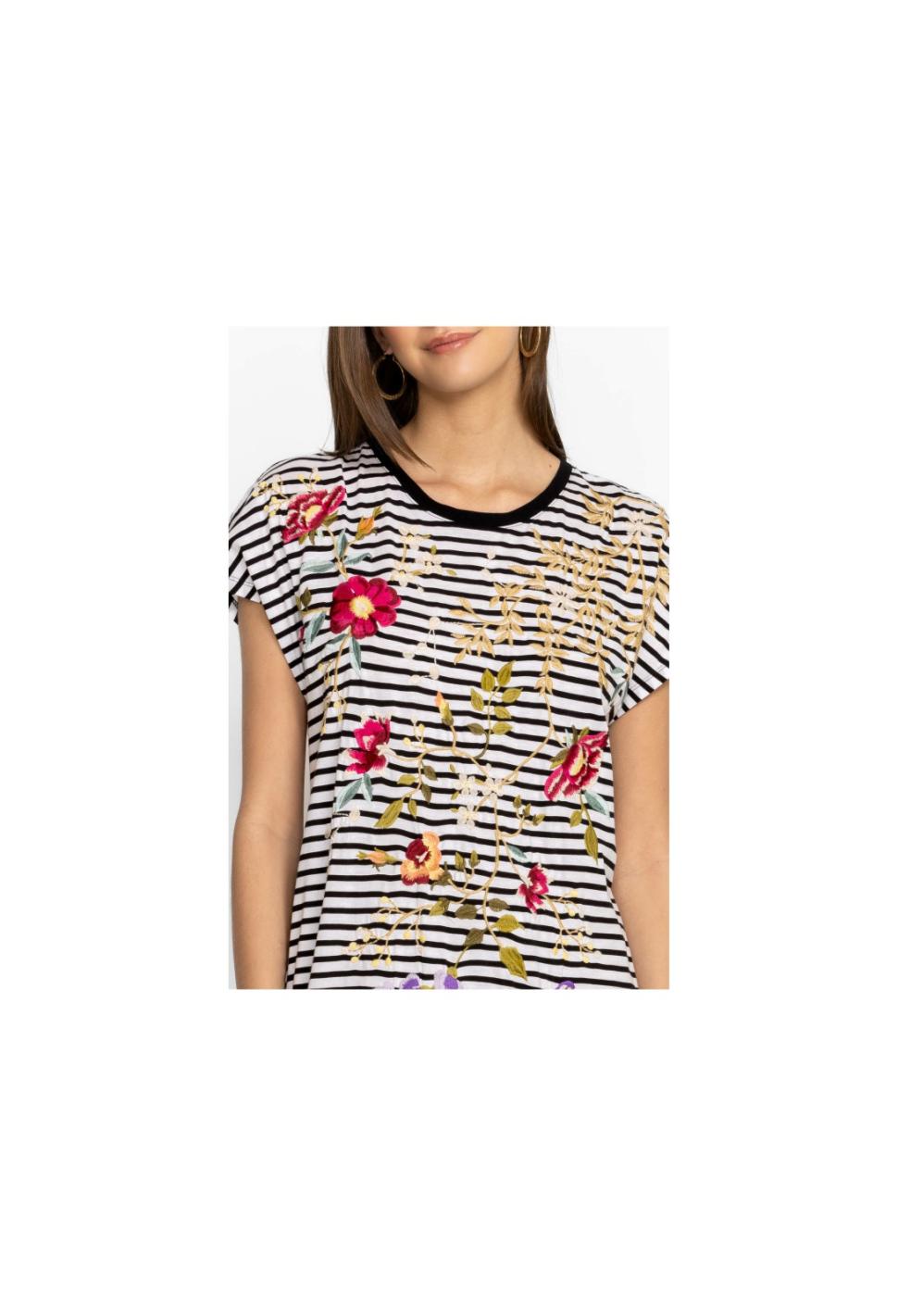 Women Dresses | Johnny Was Osaka Relaxed Knit Dress Stripe