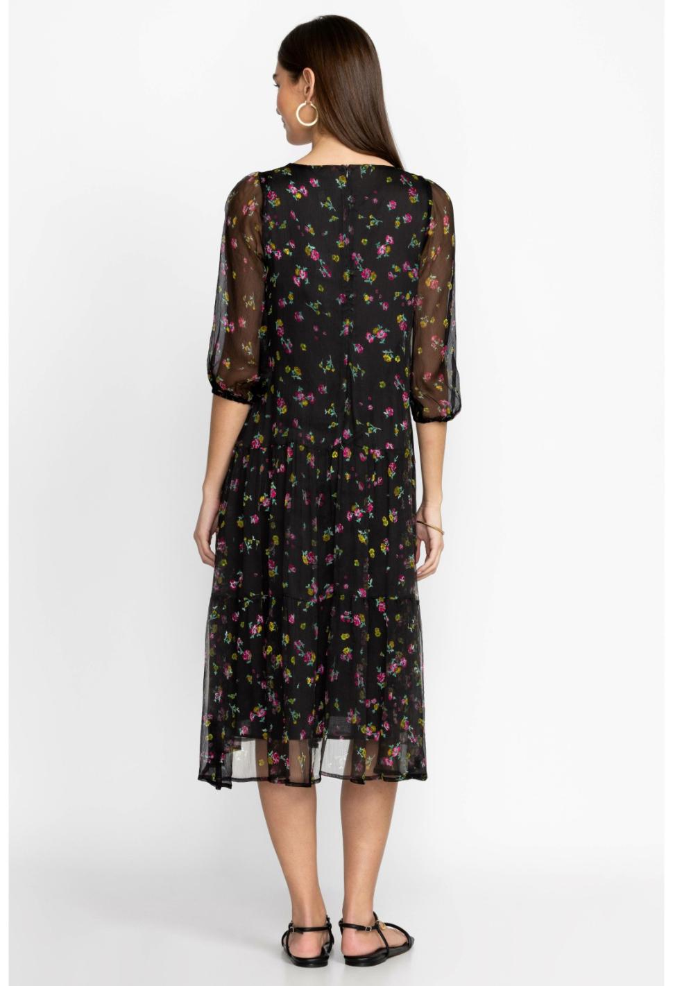 Women Dresses | Johnny Was Paige Midi Dress Little Ditsy