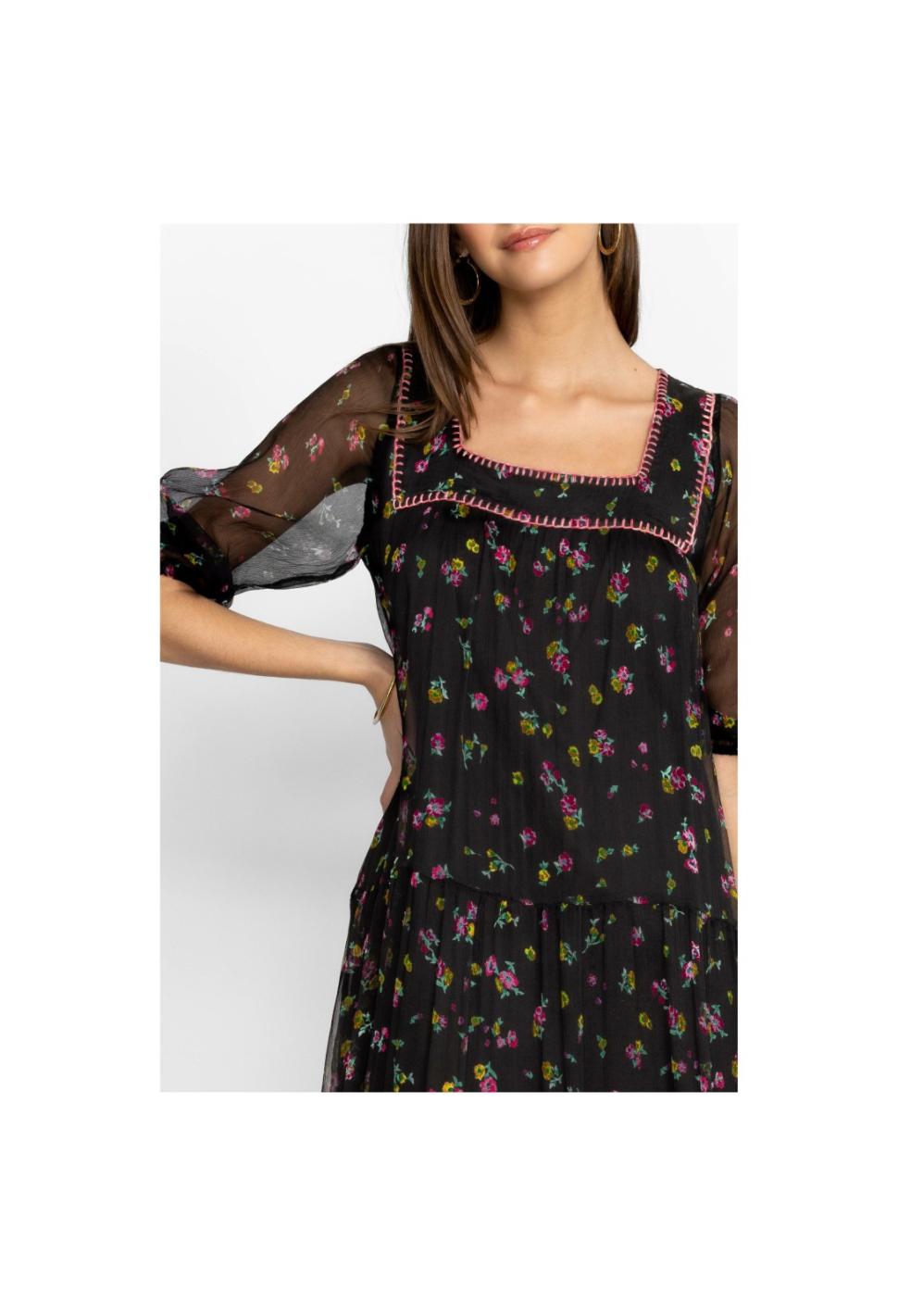 Women Dresses | Johnny Was Paige Midi Dress Little Ditsy