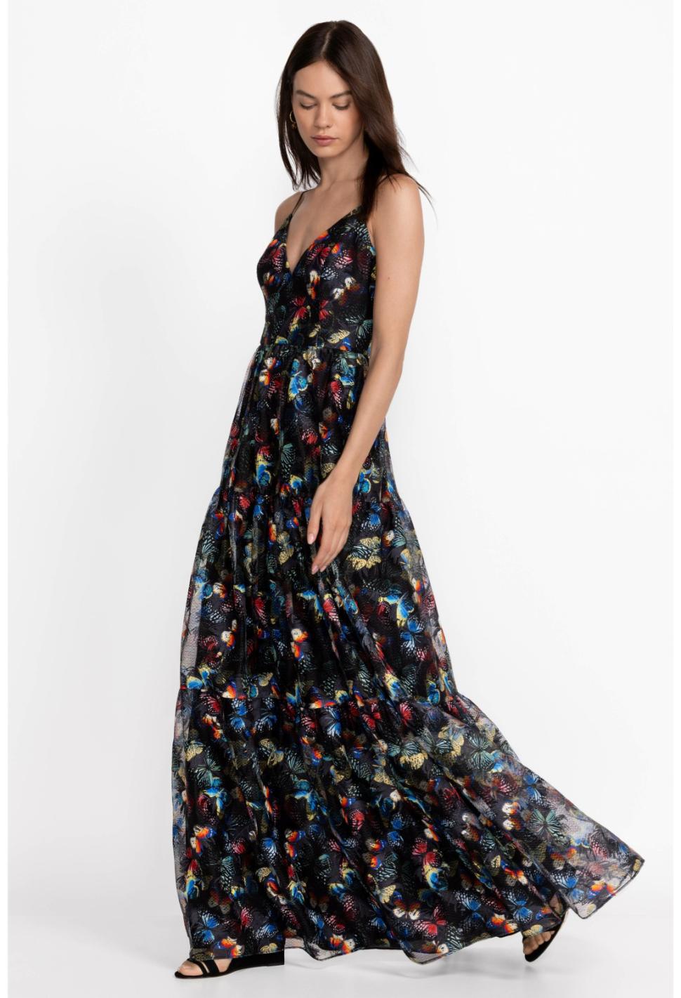Women Dresses | Johnny Was Papillon Embroidered Maxi Dress Papillon