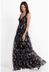 Women Dresses | Johnny Was Papillon Embroidered Maxi Dress Papillon