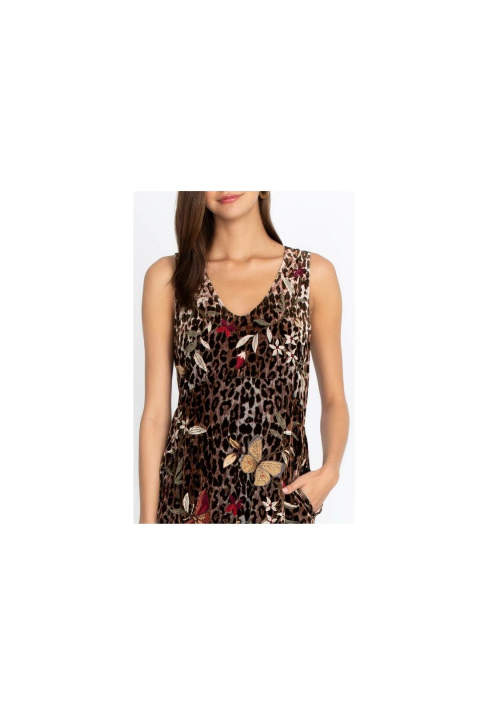 Women Dresses | Johnny Was Penelope Maxi Tank Dress Leopard