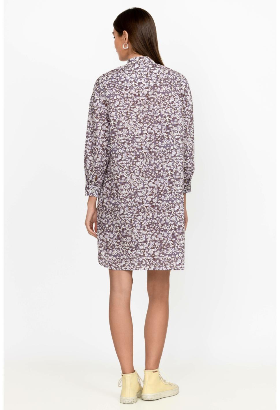 Women Dresses | Johnny Was Printed Big Shirt Dress Cadet Leopard Spots