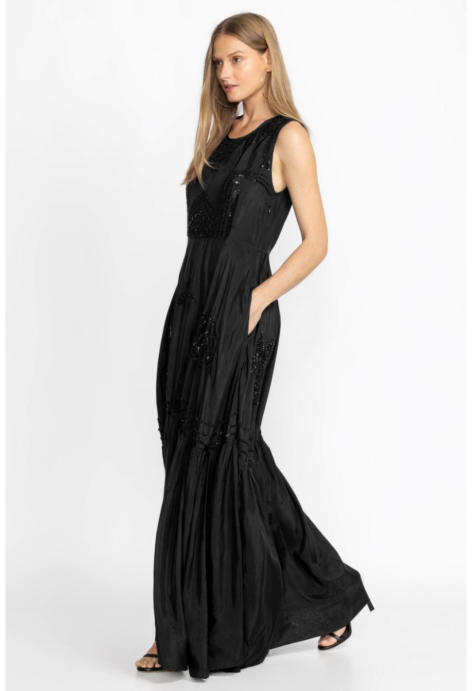 Women Dresses | Johnny Was Rose Noir Dress Black