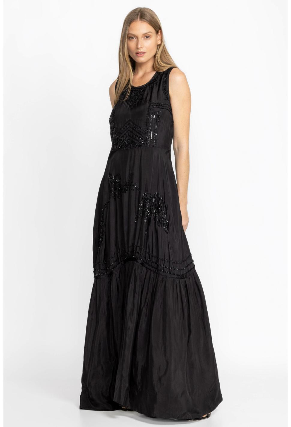 Women Dresses | Johnny Was Rose Noir Dress Black